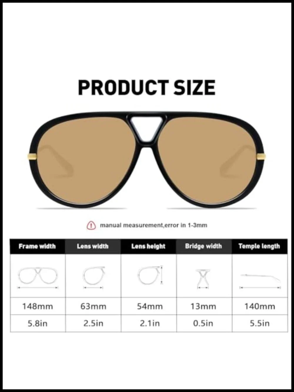 N/A retro oversized
